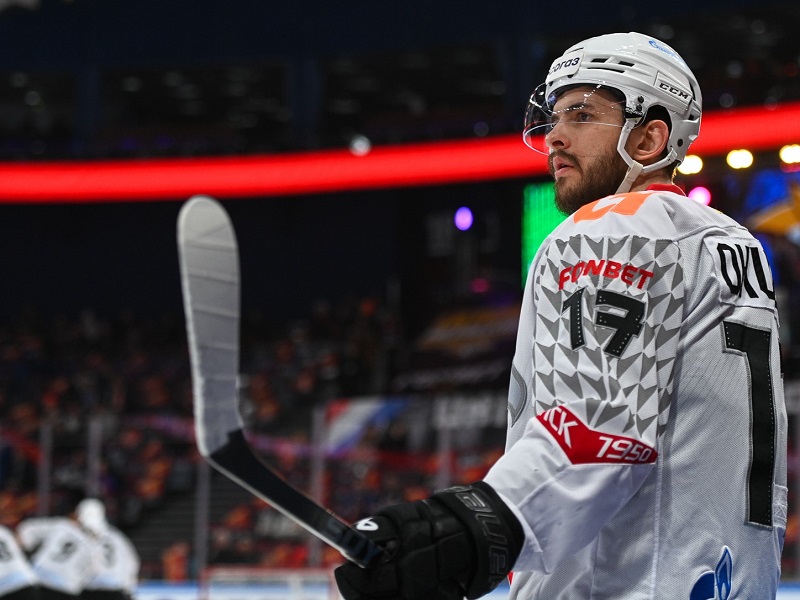 Константин Окулов - третий в рейтинге игроков КХЛ сезона 2025/2026