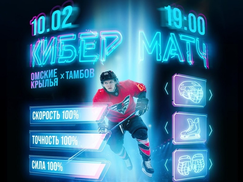 10 февраля - «Кибер-матч» в Хоккейной Академии «Авангард»