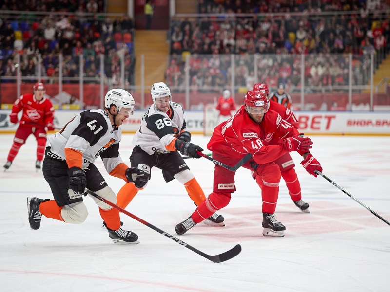 СКА учинил новый разгром, «Спартак» отметил победой возвращение Жамнова. Итоги дня КХЛ