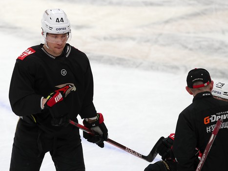 Открытая тренировка «Авангарда» перед вторым раундом плей-офф