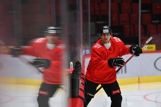 Раскатка «Авангарда» перед матчем с «Барысом»