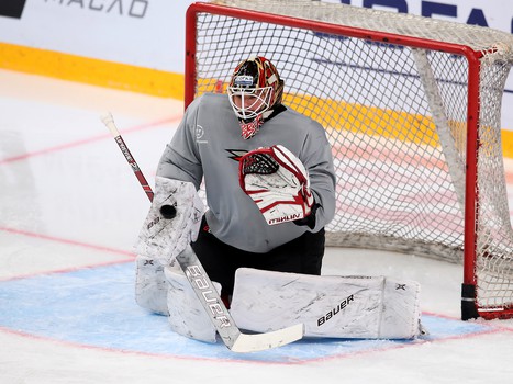 Раскатка «Авангарда» перед матчем с ЦСКА