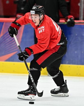 Первая ледовая тренировка «Авангарда»