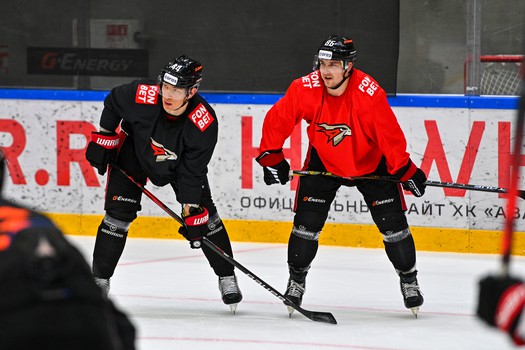 Первая тренировка «Авангарда» под руководством Михаила Кравеца