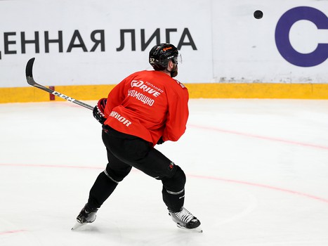 Раскатка «Авангарда» перед пятым матчем серии с «Автомобилистом»