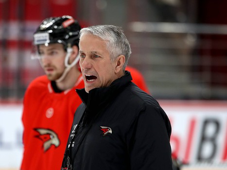 Раскатка «Авангарда» перед матчем с «Салаватом Юлаевым»