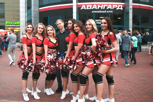 Атмосфера первого матча "Авангарда" в Балашихе