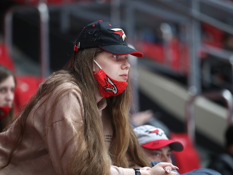 Открытая тренировка «Авангарда» перед домашними матчами финала Кубка Гагарина