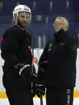 Раскатка «Авангарда» в Уфе перед шестым матчем серии с «Салаватом Юлаевым»