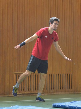 Акробатическая тренировка "Авангарда"