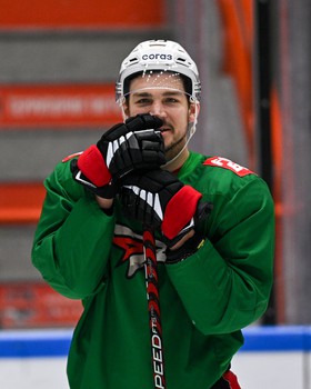 Тренировка «Авангарда» в Хабаровске