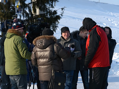 Тренировка под открытым небом