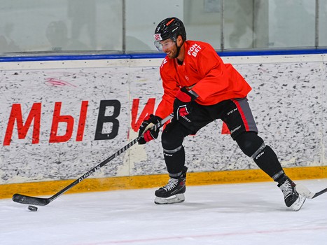 Тренировка «Авангарда» в ДХЦ