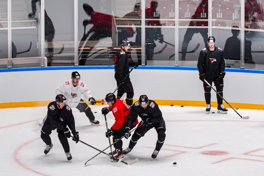 Тренировка «Авангарда» в Санкт-Петербурге