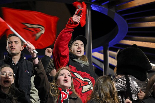 Фан-зона «Авангарда» в Городском саду