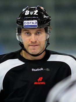 Раскатка "Авангарда" перед матчем с "Ак Барсом" 14 октября 2013