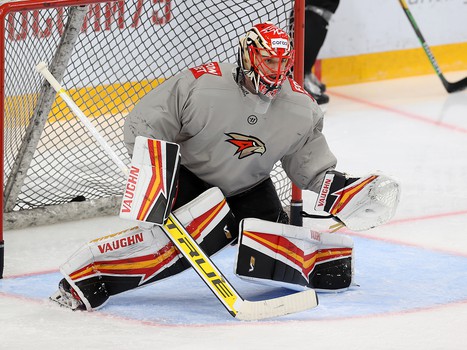 Раскатка «Авангарда» перед матчем с «Металлургом»