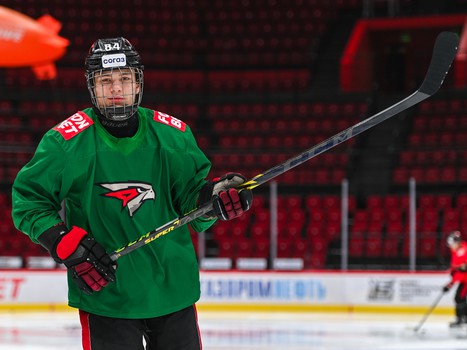 Раскатка «Авангарда» перед домашним матчем с «Сибирью»