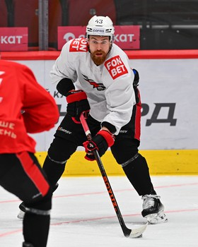 Первая тренировка Майкла Маклауда с командой