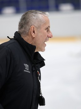 Тренировка «Авангарда» перед первым матчем серии с «Ак Барсом»