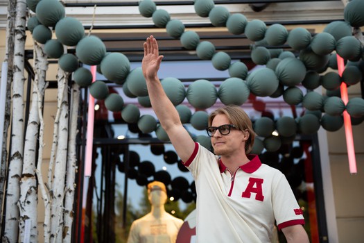 Василий Пономарёв на вечеринке Буэнос Летос