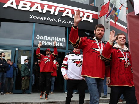 Чемпионский праздник «Авангарда» в Балашихе