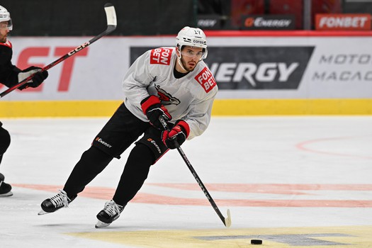 Тренировка «Авангарда» в Омске