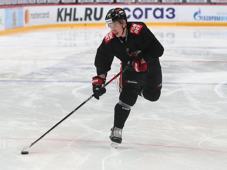 Раскатка «Авангарда» перед матчем с «Барысом»