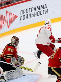 17.02.2022. Товарищеский матч. «Авангард» - «Спартак» 3:5