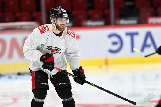 Раскатка «Авангарда» перед четвёртым матчем финала Востока с «Ак Барсом»