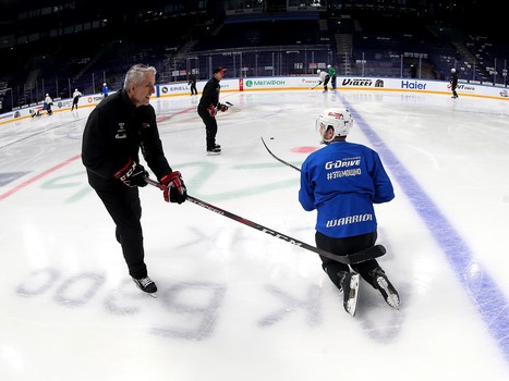 Раскатка «Авангарда» перед выездным матчем с «Ак Барсом»