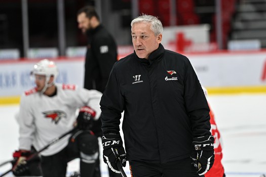 Тренировка «Авангарда» на старте паузы в чемпионате