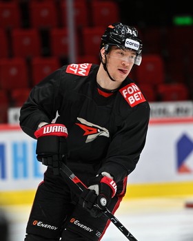 Раскатка «Авангарда» перед матчем с «Амуром»