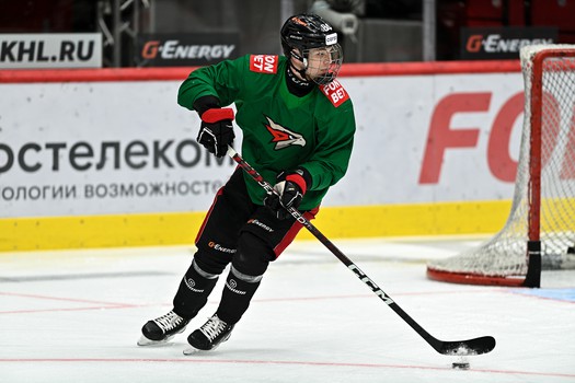 Раскатка «Авангарда» перед матчем с «Салаватом Юлаевым»