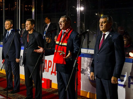 Открытие центрального комплекса Хоккейной Академии «Авангард» 