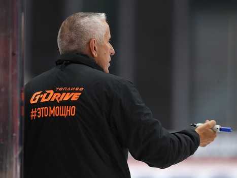 Первая тренировка «Авангарда» в новом сезоне