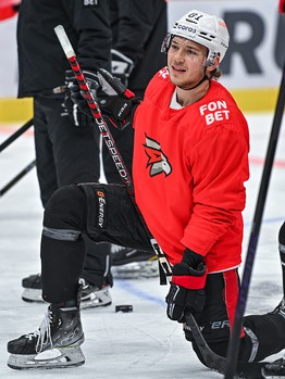 Открытая тренировка «Авангарда» перед финалом Востока