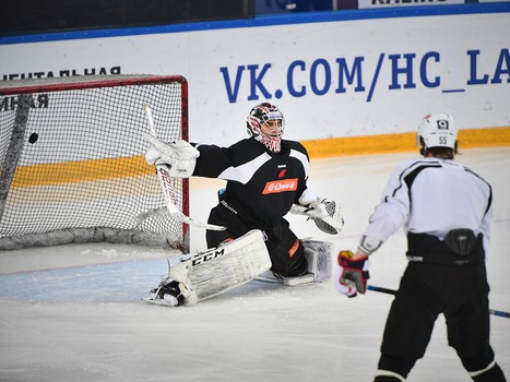 Раскатка "Авангарда" перед выездным матчем с "Ладой"