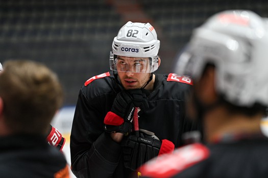 Тренировка «Авангарда» в Хабаровске