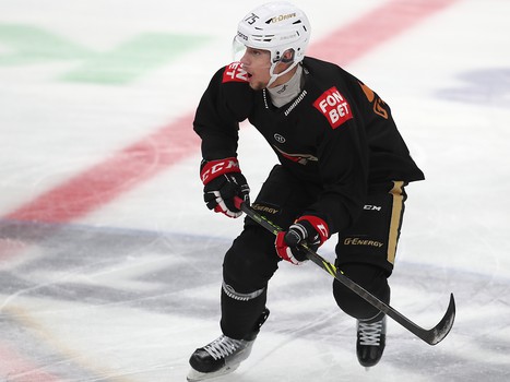 Тренировка «Авангарда» перед вторым матчем серии в Магнитогорске