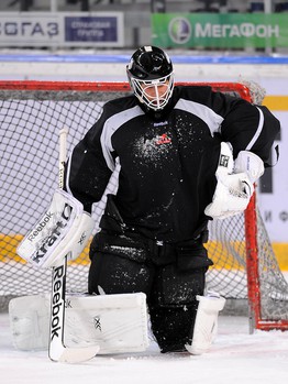 Первая тренировка Хенрика Карлссона в "Авангарде"