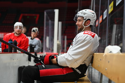 Тренировка «Авангарда» в Омске