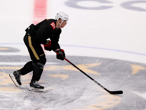 Раскатка «Авангарда» перед матчем в Сочи