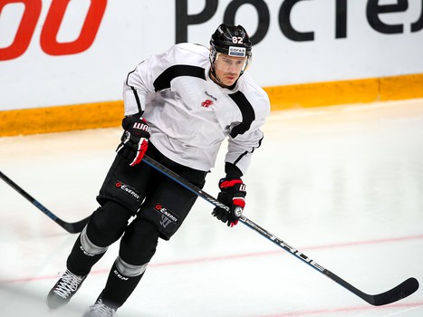 Раскатка «Авангарда» перед матчем со «Слованом»