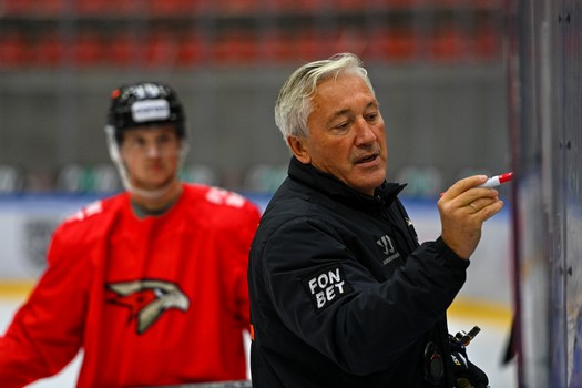 Первая тренировка «Авангарда» под руководством Михаила Кравеца