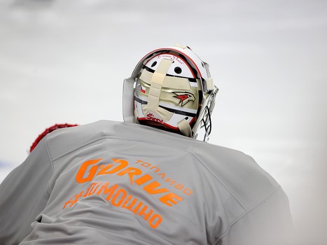 Раскатка «Авангарда» перед выездным матчем с московским «Динамо»