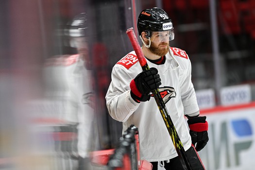 Раскатка «Авангарда» перед четвёртым матчем финала Востока с «Ак Барсом»