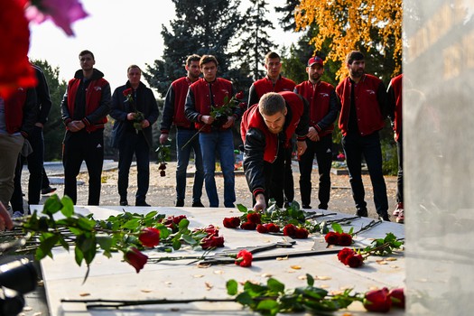 «Авангард» почтил память Алексея Черепанова