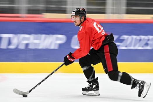 Тренировка «Авангарда» в Омске