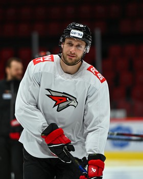 Тренировка «Авангарда» перед четвёртым матчем серии с «Металлургом»